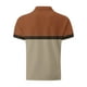thumbnail image 5 of Blusa y camisa de manga corta con cuello vuelto para hombre, blusa de manga corta con solapa y botones estampados, blusa de poliéster para hombre, 5 of 5