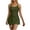Green, variant on One Piece Swimdress Swimsuits for Women Scoop Neck High Waisted Tummy Control Modest Swim Dresses Skirt Bathing Suit