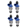 thumbnail image 1 of Unique Bargains 4pcs Replacement 195500-1970 Fuel Injector for Mazda MX-6 2.2L I4 1990-1992, 1 of 8