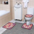 thumbnail image 6 of BZSMCE 4PCS Crabby Dance Party Shower Curtain Set Bathroom Decorative Set, 6 of 8