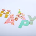 thumbnail image 2 of unbranded 2pcs 2m HAPPY BIRTHDAY Paper Banners Flags Colorful Garland Decor for Baby Birthday Decorations, 2 of 8