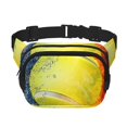 thumbnail image 1 of Balery Tennis Ball In Fire And Water Mochila Cinturón para Mujeres y Hombres, Bolsa de Cintura Impermeable de Doble Capa con Correa, 1 of 9