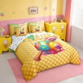 thumbnail image 2 of Erosebridal Baseball Ice Cream 7-Piece Twin Bedding Sets,Abstract Geometric Rhombus Bedding Comforter Set For Kids Boys,Reversible, 2 of 7