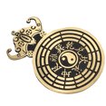 thumbnail image 3 of Colgante Bagua de latón, colgante Bagua, colgante de latón con forma de murciélago, colgante Bagua chino, colgante Feng Shui, el mejor de su clase, 3 of 14