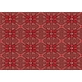 thumbnail image 1 of Ahgly Company Machine Washable Indoor Rectangle Transitional Grapefruit Red Area Rugs, 3' x 5', 1 of 7