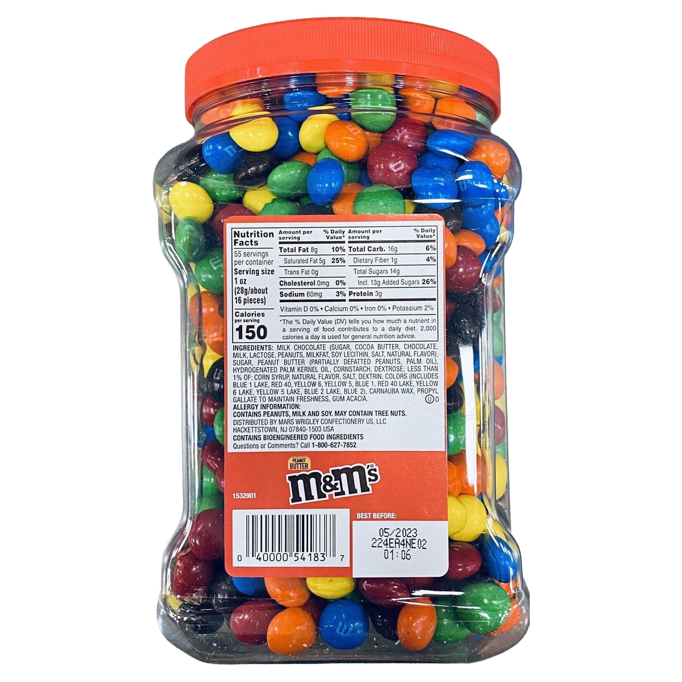 MandMS Peanut Butter Chocolate Candy (55 Ounce)