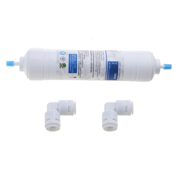 10" T33 with 2 Fitting Water Purifier Inline Coconut Carbon Post Water Filter 5 micron Carbon Filter for Water Purifier