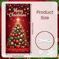 thumbnail image 6 of Decorative Design Merry Christmas Banner Festive Decoration Snowflake Pattern Christmas Ribbon for Holiday Celebration Winter Event Home Decoration, 6 of 9