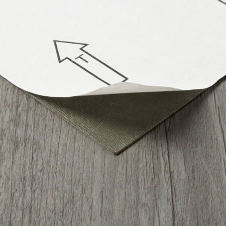 Achim Nexus 6"x36" 1.2mm Peel & Stick Vinyl Floor Planks 10 Planks/15 Sq. Ft. Light Grey Oak
