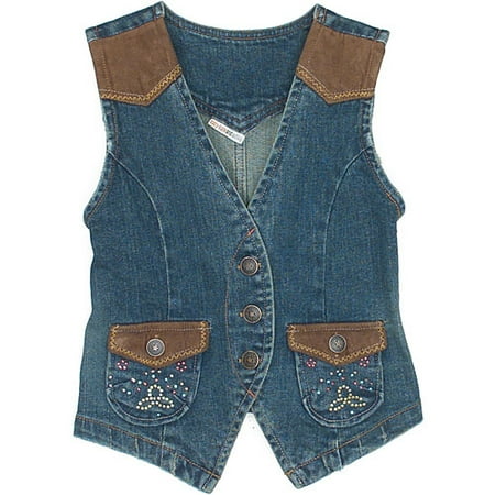 mary-kate and ashley brand - Girl's Denim Vest