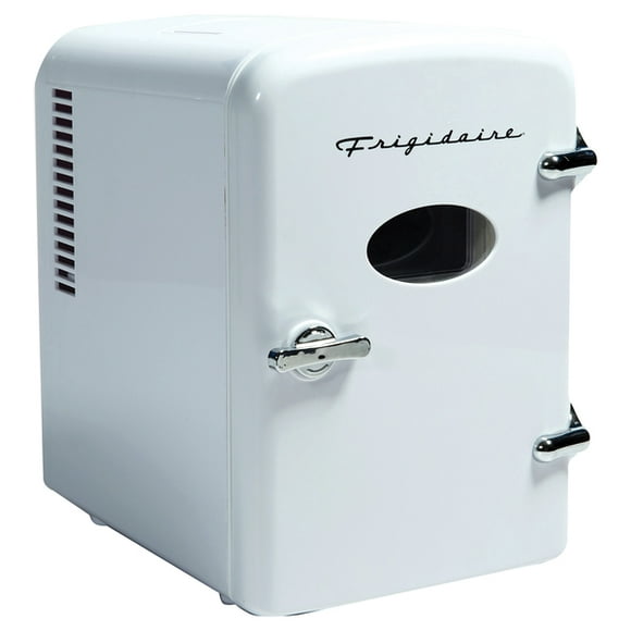 Frigidaire EFMIS129-WHITE Mini Réfrigérateur Portable Rétro de 0,5 Pied Cube (Blanc)