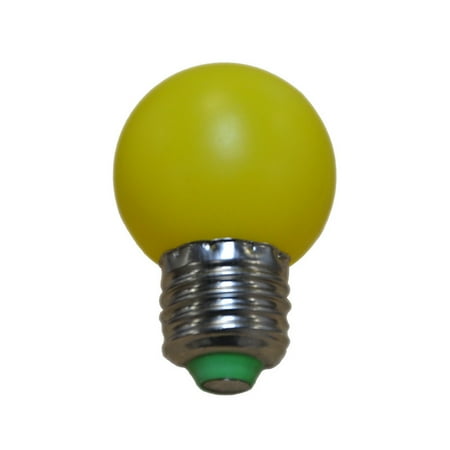 

G45 LED Light E27 1W Mini Bulb Lamp 110-220V Night Light Decoration（Yellow 10pcs/lot ）