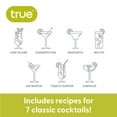 thumbnail image 5 of True Boston Shaker with Cocktail Recipes, Home Bar 26 oz and 14 oz Set of 2, 5 of 7