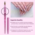 thumbnail image 3 of Pinceles para Uñas con Pelo de Ardilla Kolinsky de Mia Secret, 3 of 7