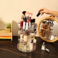 thumbnail image 3 of Organizador de maquillaje Cq acrílico giratorio transparente para el cuidado de la piel, 1 paquete, 3 of 8