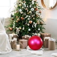 thumbnail image 4 of LSLJS Christmas Tree Ball Ornaments - 5.9 inch Large Matte Surface Christmas Tree Hanging Ball Shatterproof Shiny Bauble Sphere Xmas Holiday Pendants Christmas Decorations for Party(1 PC), 4 of 6