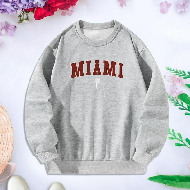 Sudadera para mujer, jersey, disfraces informales, camisetas holgadas ligeras y modernas, sudadera con cuello redondo para vacaciones, regalo de año S