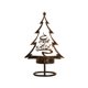thumbnail image 1 of Candelabro navideño de metal de hierro CAIROYAR con forma de árbol de Papá Noel, 1 of 7