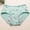 Light Green, variant on Lunuaoe Teen Girls Menstrual Period Panties, Leak-Proof Cotton Underwear, Cute Print Mid Waist Briefs with Back Coverage