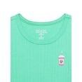 thumbnail image 2 of 365 Kids by Garanimals Girls Pointelle Tee with Short Sleeves, Sizes 4-10, 2 of 3