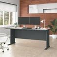 thumbnail image 2 of Series A 72W Office Desk in Slate and White Spectrum - Engineered Wood, 2 of 6