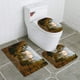 thumbnail image 1 of ABPHQTO Naturaleza enmarcada de Mount Hood Juego de alfombras de baño de 3 piezas Alfombra de baño Alfombra de contorno y tapa de inodoro ABPHQTO Cont-CHAPPLE-25078, 1 of 2
