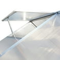 thumbnail image 3 of Heavy Duty Outdoor Aluminum Walk-in Green House Kit with Rain Gutter, Vent and Door, 3 of 7