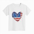 thumbnail image 4 of KPOPLK Summer Girls T-Shirt Short-Sleeve Basic Tee Shirt Casual Daily Tshirts Tee for 1T 2T 3T 4T 5T 6T 7T 8T 9T 10T Size 13-14Years,Blue, 4 of 4