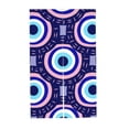 thumbnail image 7 of XMXT Japanese Noren Doorway Room Divider Curtain,Turkey Eye Print Restaurant Closet Door Entrance Kitchen Curtains, 34 x 56 inches, 7 of 7