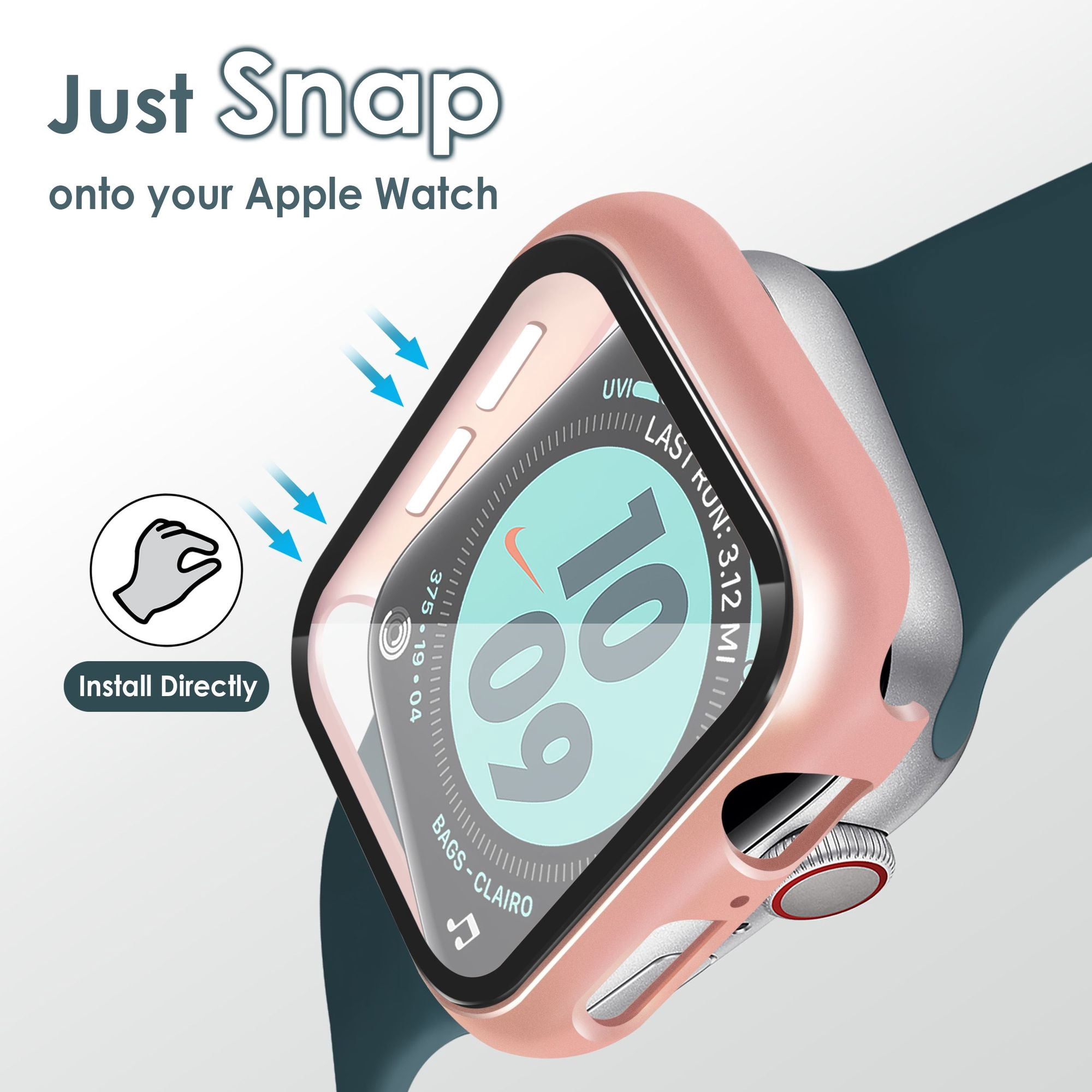 Insten Matte Hard Case For Apple Watch 