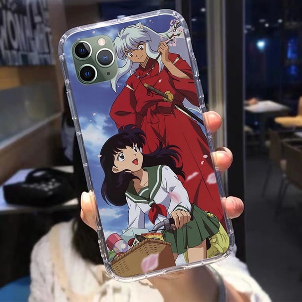 KR-56 Inuyasha Funda Flexible De TPU Para Motorola Moto G7 G51 G41 G31 G6 G71 G7 Play Plus Power Lite Pro