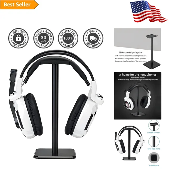 RHEA- Stylish Headphone Stand With Tpu Protection For Bluetooth, Gaming & More