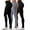 3 Pack-Black/Grey/Brown, variant on 3 Pack Women's High Waisted Leggings Ultra Soft Wide Waistband Pants S-3XL Plus Size Available