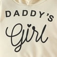 thumbnail image 6 of BOOMNY Toddler Baby Girls Clothes Sets Long Sleeve Daddy'S Girl Letter Prints Pullover Hoodies Sweatpants 2Pcs Outfits Sets Cozy Fall Winter Clothing Set, 6 of 9