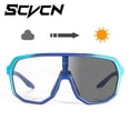 thumbnail image 4 of Lunettes de Vélo Route Photochromiques Lunettes de Protection Extérieures Hommes Femmes Lunettes de Cyclisme Décoloration Sports, 4 of 5