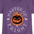 thumbnail image 3 of The Nightmare Before Christmas - Master Of Fright - Toddler And Youth Girls Short Sleeve Graphic T-Shirt, 3 of 5