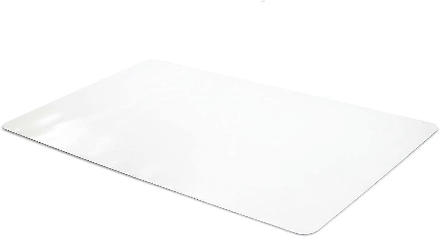Office Desk Mat Clear 17 x 36 Inch Plastic Computer Mat with Anti Slip ...