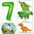thumbnail image 4 of Dinosaur 7th Birthday Party Decorations With Giant Inflatable Balloons, 40 Inch Helium Foil Mylar Number 7 for Dinosaur Theme Celebration, 4 of 15