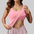 thumbnail image 2 of Camiseta sin costuras tipo bralette para mujer: copas incorporadas, diseño sin costuras, ligera para el uso diario., 2 of 8