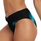 thumbnail image 4 of Gibobby Bikini para mujer Pantalones cortos de baño para mujer Pantalones cortos de traje de baño de cintura alta con estampado étnico informal Pantalone(Negro,XL), 4 of 5