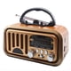 thumbnail image 1 of Radio Portátil Vintage Clásica Retro FM AM SW, Altavoz Inalámbrico Bluetooth, Tarjeta TF, Reproductor de Música MP3 USB A, 1 of 5