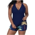 thumbnail image 2 of Wowcloth Women's Two-Piece Swimsuit, Halter Neck with Adjustable Straps, Solid Color with Padded Bra for Beach, Swimming and Vacation, 2 of 7