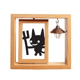 thumbnail image 1 of Diablo feliz Miedo Halloween Marco giratorio de madera 4x6, 1 of 3