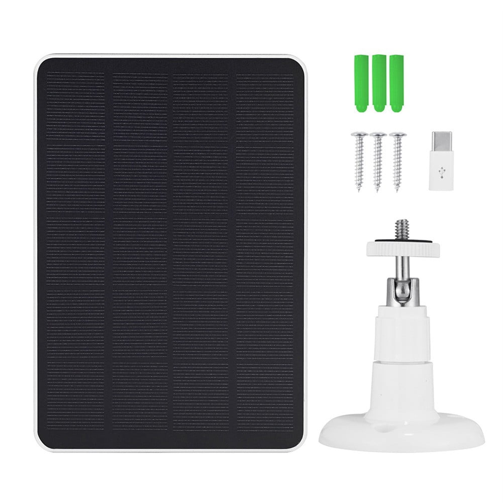 Solar Panel Usb Power Supply For Cctv Camera Security Charger Outdoor 4W 5V