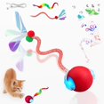 thumbnail image 1 of Juguete interactivo para gatos Yaruiguang Speedy Tail 2.0 con pelota, 1 of 8