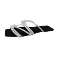 thumbnail image 2 of Pantuflas frescas de playa de fondo plano con punta abierta tejida para ropa de vacaciones de ocio para mujer Wmkox8yii  ytu2844, 2 of 3