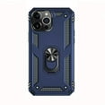 thumbnail image 1 of Shockproof iPhone 14 Cover Built-in 360° Rotate Ring Stand Phone Cover Case for iPhone 14 6.1", Blue, 1 of 6