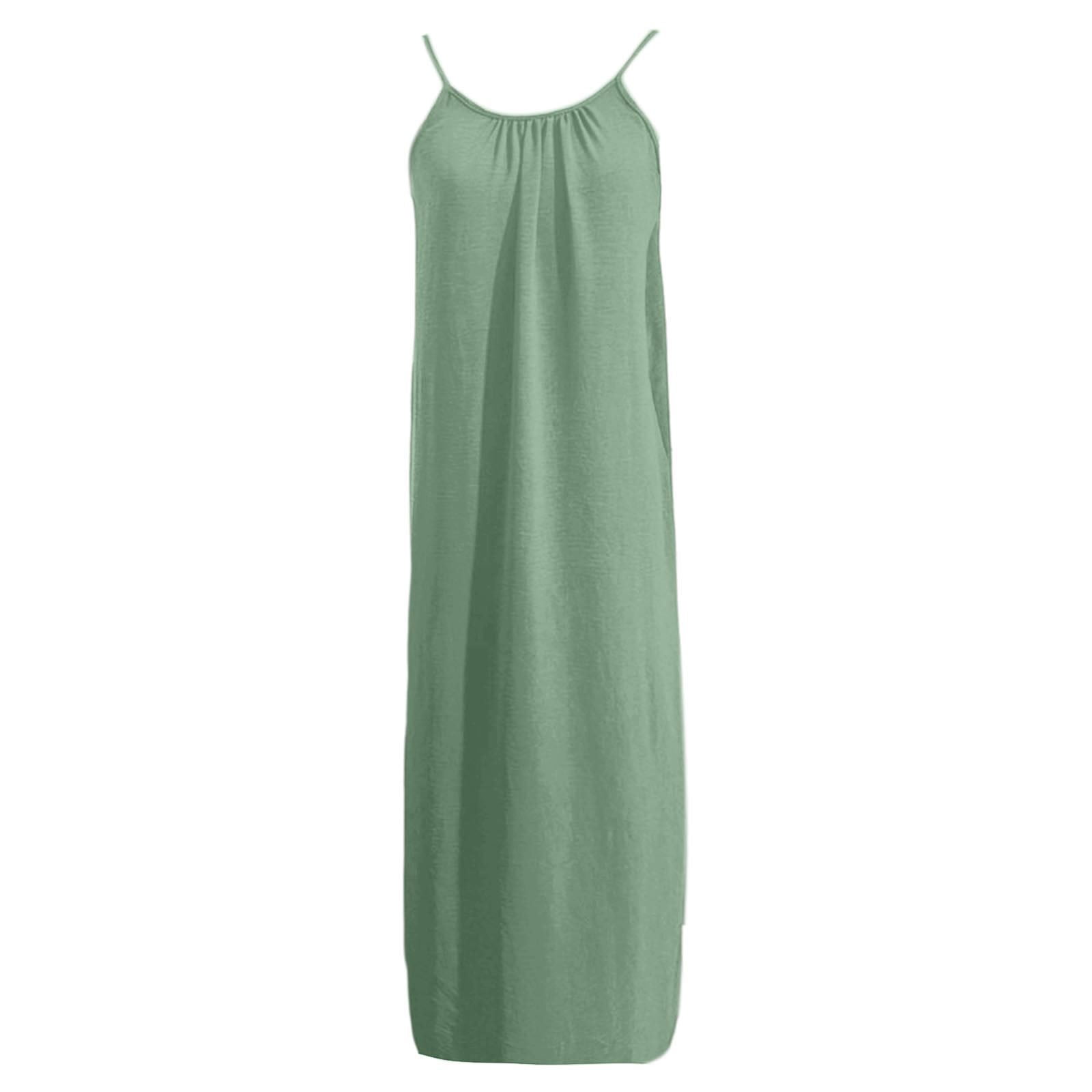 coast forest green dress Laria Yellow Satin Formal Maxi Dress - US 4 main image 0