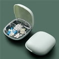 thumbnail image 3 of Caja De Medicina De Cuatro Celdas Diseño De Partición Organizador Divisor De Medicina Caja De Almacenamiento De Medicina Portátil Caja Sellada De Medicina Atractiva Para Exteriores Monstrate HA028010-02, 3 of 7
