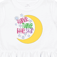 thumbnail image 4 of Inktastic Twinkle Twinkle Little Star with Yellow Moon Girls Toddler Dress, 4 of 5